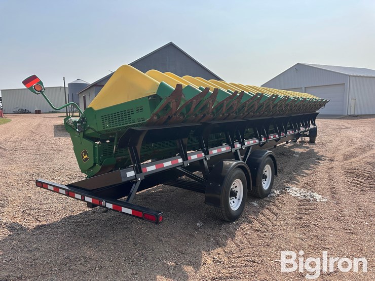 2022-john-deere-sh12r-12r-cotton-stripper-header-w/harvest-ag-trailer-image-1