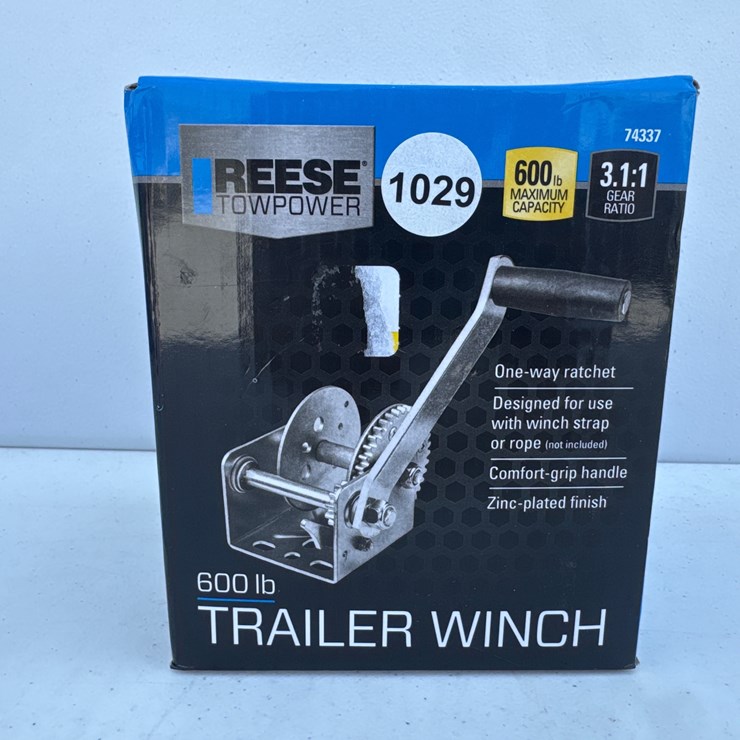 #1029 • Reese 600lb Trailer Winch