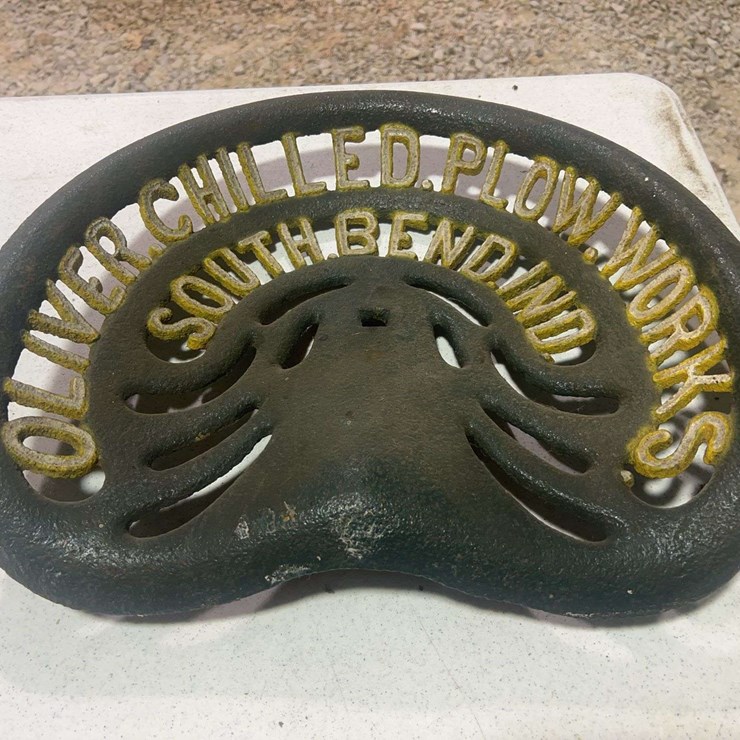 Oliver Plow Works Seat