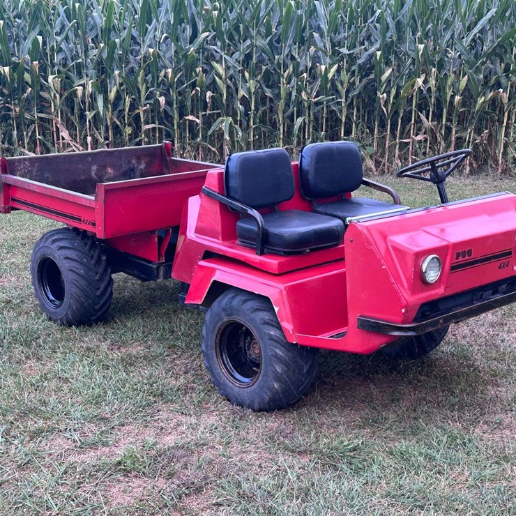 Pug Badlands 4x4 Articulating UTV with Hydraulic Dump Bed