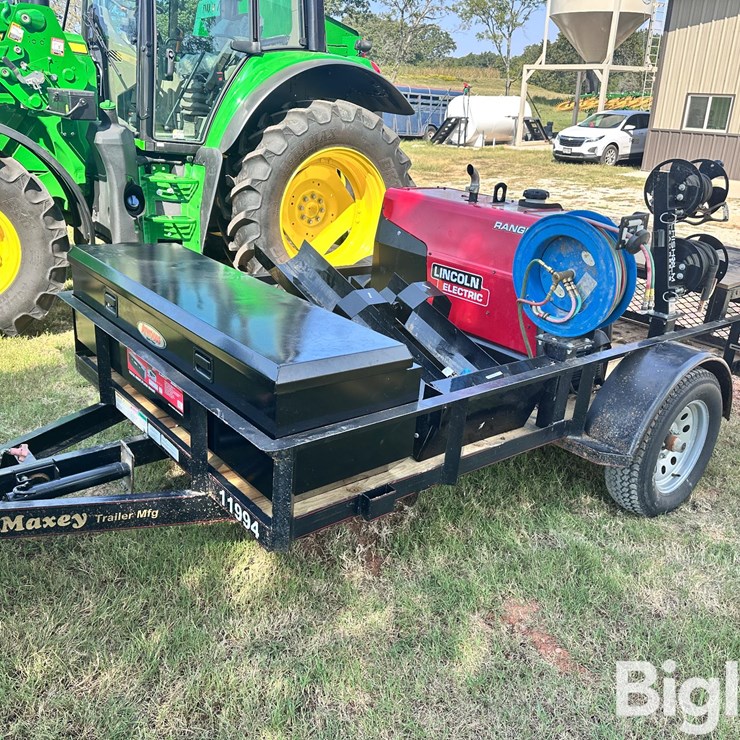 2008 Maxey Trailer/Lincoln 250GXT Ranger Welder & Utility Trailer