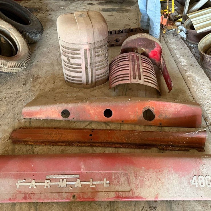 Farmall 400 Hood, and Nose Cones (3 pcs)