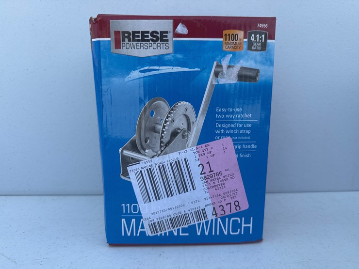 #1031-•-reese-1100-lb-marine-winch-image-2