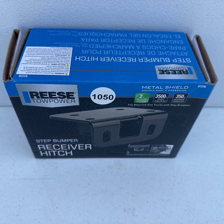 #1050 • Reese Step Bumper Receiver Hitch