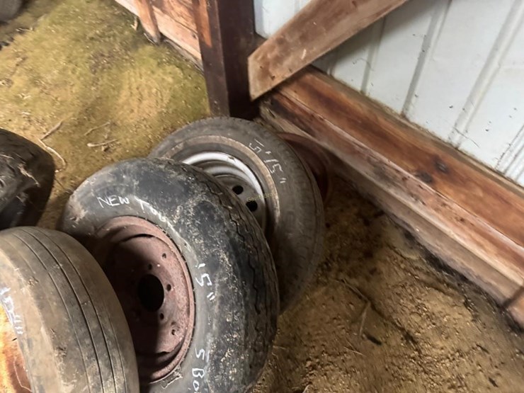 4-15"-tires,-3-w/rims-image-4