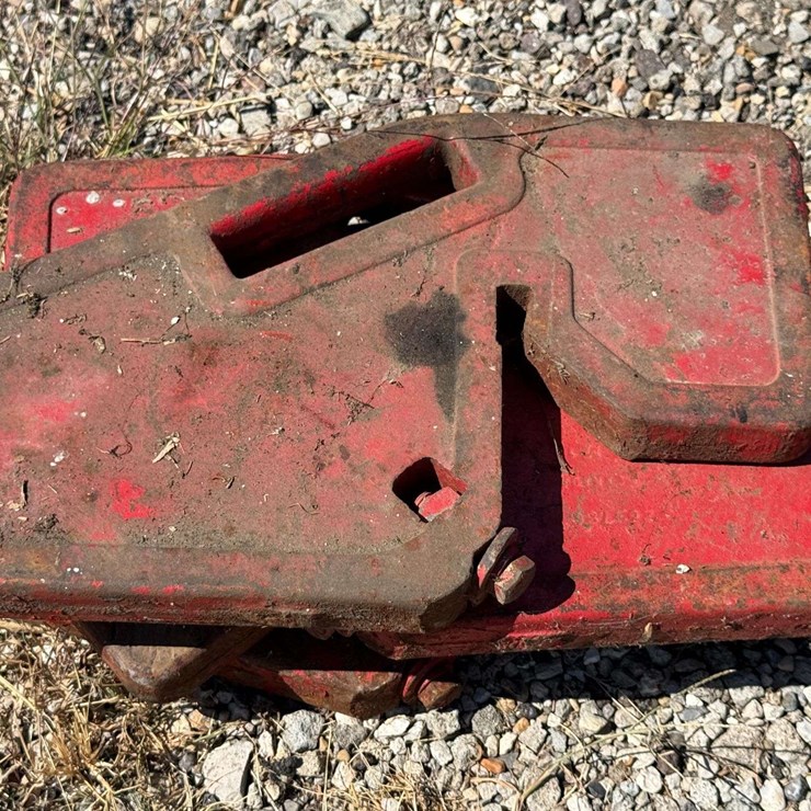 (4) Massey Ferguson Suitcase weights
