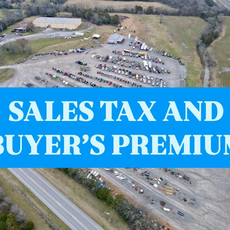 #3 • Sales Tax and Buyer’s Premium Applies