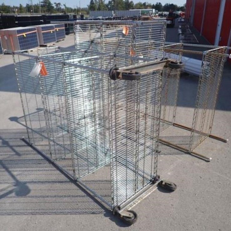 Qty Of (3) Metal Racks