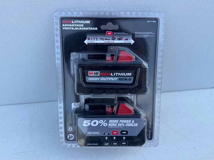 #1096-•-milwaukee-2-pack-m18-batteries,-xc6-batteries-image-2