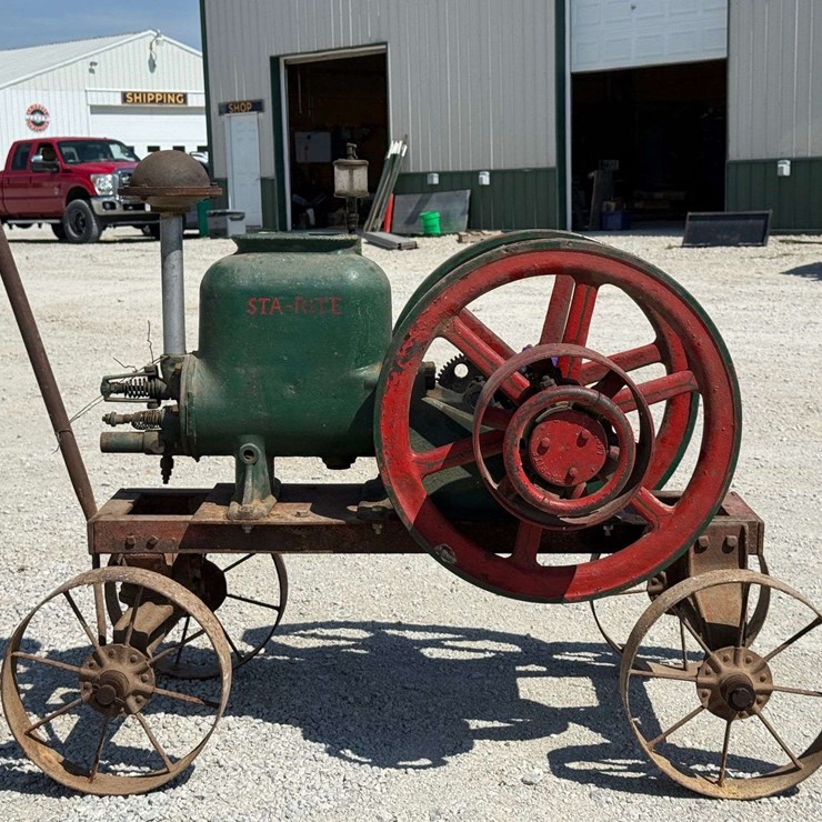 Sta-Rite 4 HP Hit & Miss Engine on Truck