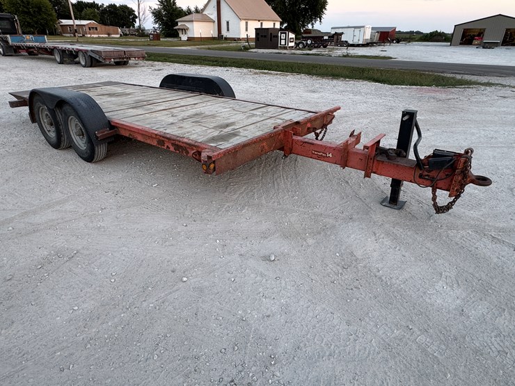 #1646-•-1991-ditch-witch-18ft-heavy-duty-tilt-trailer-image-6