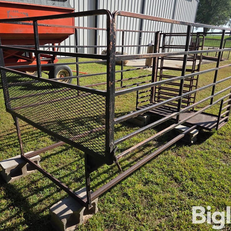 Shop Built Livestock Pickup Rack