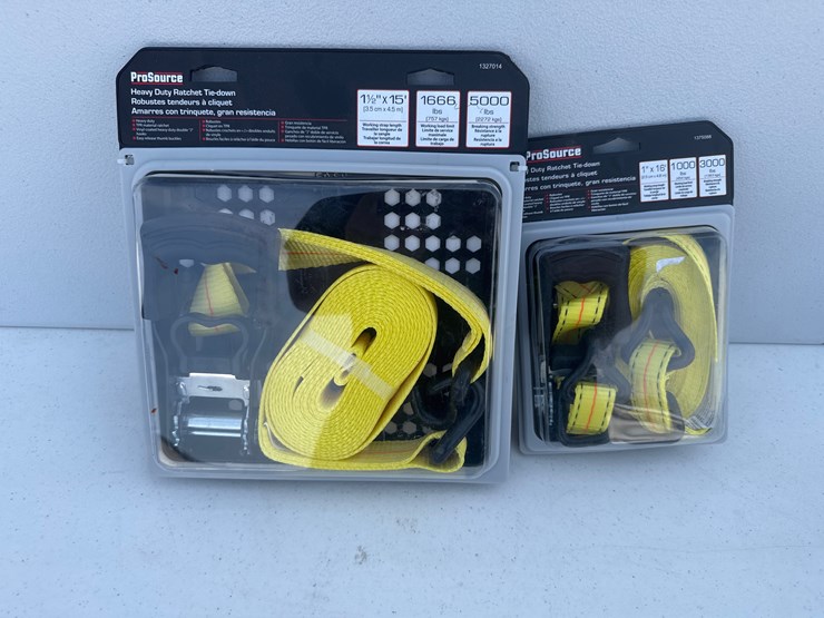 #1072-•-assorted-ratchet-straps-image-1