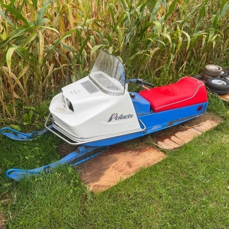 Polaris vintage snowmobile