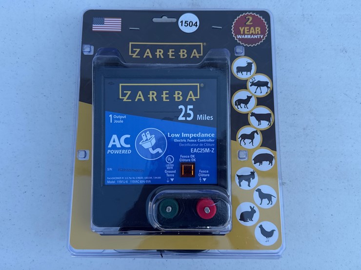 #1504-•-zareba-25-mile-electric-fence-shocker-image-1