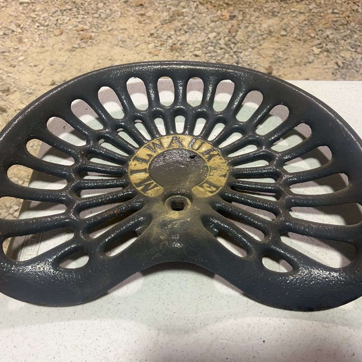 (3) Cast Iron Seats