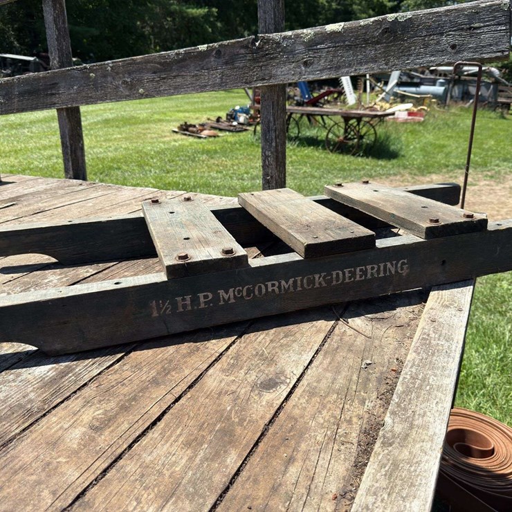 McCormick Deering Skid
