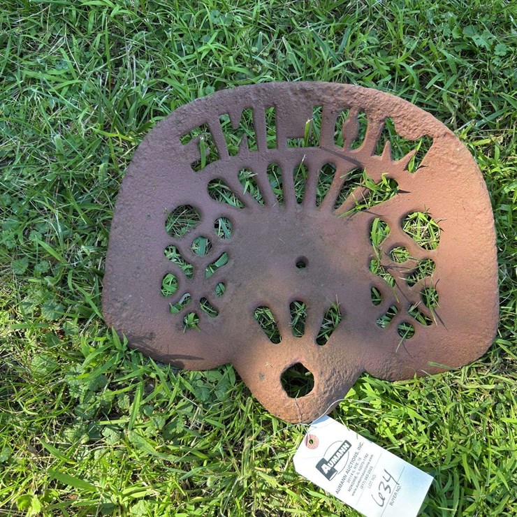 Moline Plow Seat