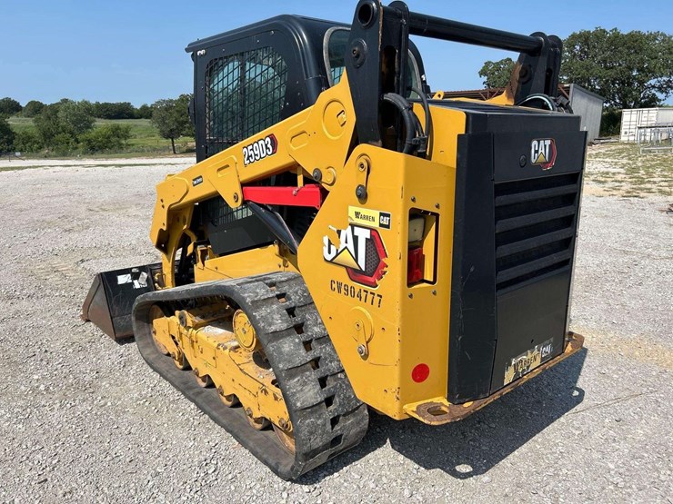 2020-caterpillar-259d3-two-speed-compact-track-loader-skid-steer-image-2