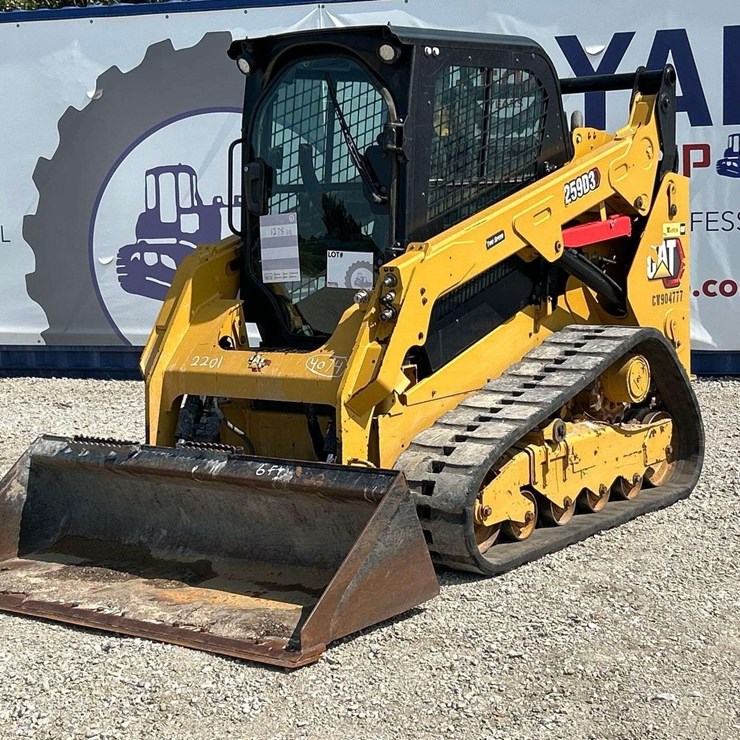 2020 Caterpillar 259D3 Two Speed Compact Track Loader Skid Steer