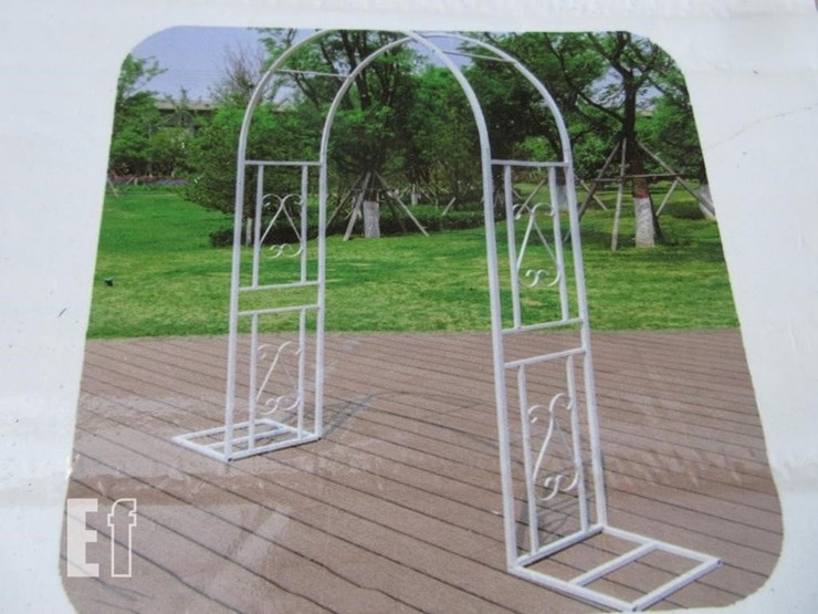 4.6'-x-7.5'-x-1.3'-arch-arbor-trelli,-white,-hd-me-image-4
