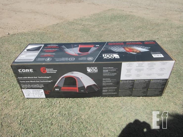 core-equipment-6-person-tent,-11'-x-9'-x-5.5',-blo-image-1