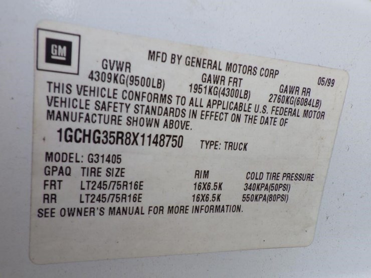 1999-chevrolet-express-3500-image-16