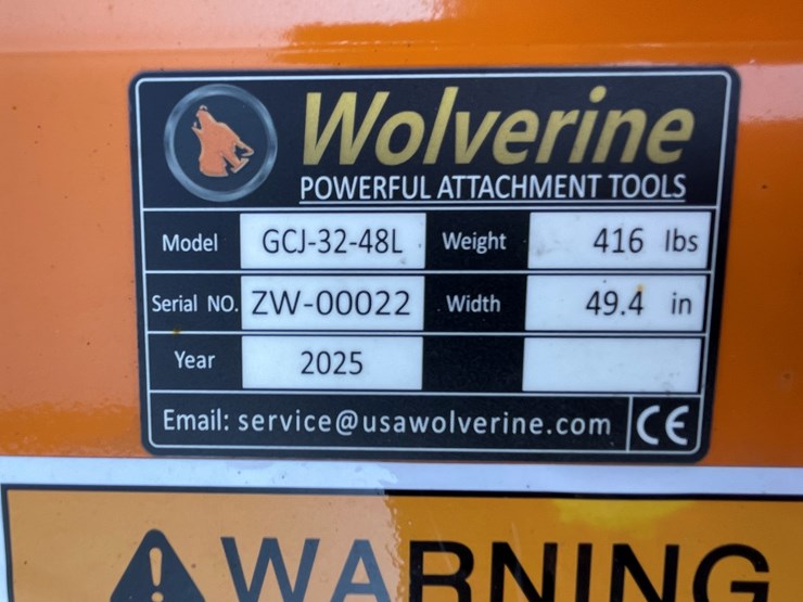 #8345-•-wolverine-48"-flail-mower,-mini-excavator-image-13