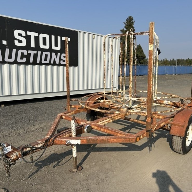 1998 HMDE Cable Reel Trailer