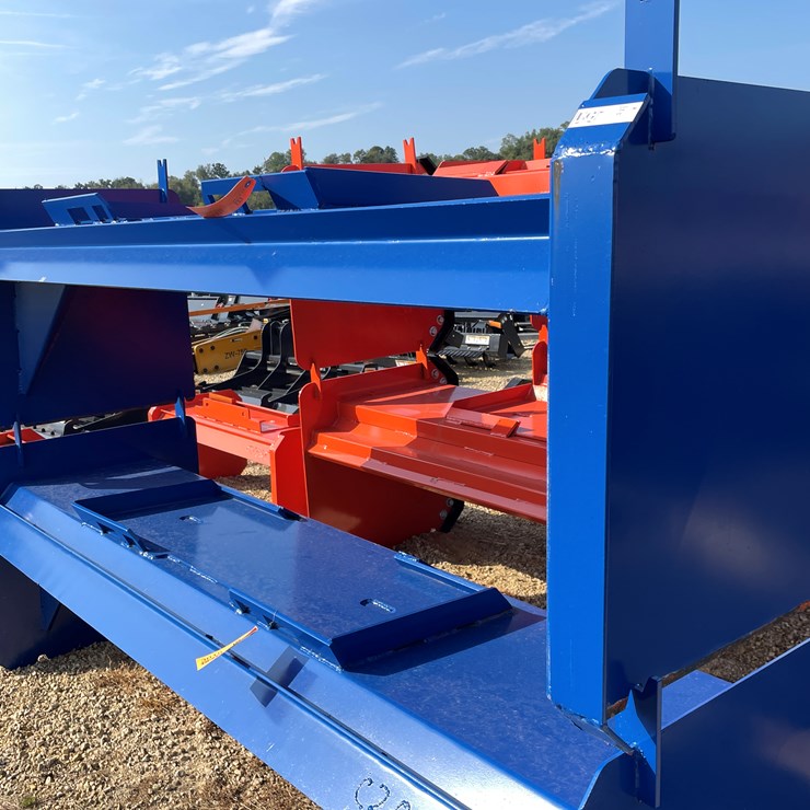 #3016 • 8' Skid Steer Snow Pusher
