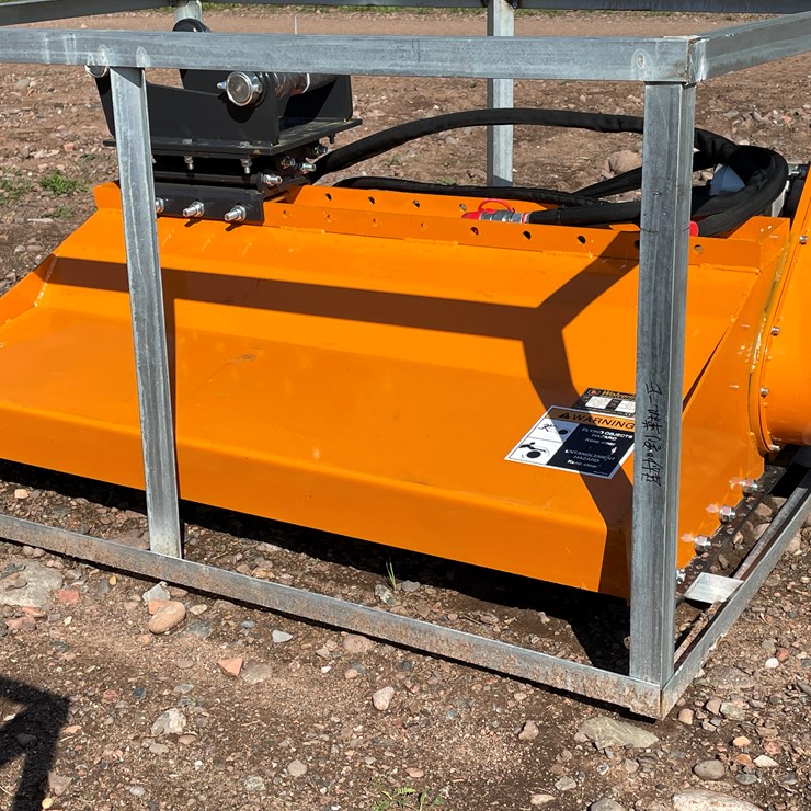 #8345 • Wolverine 48" Flail Mower, Mini excavator