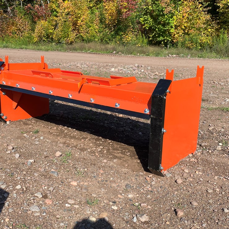 #8239 • New KC 8' Skid Steer Pusher
