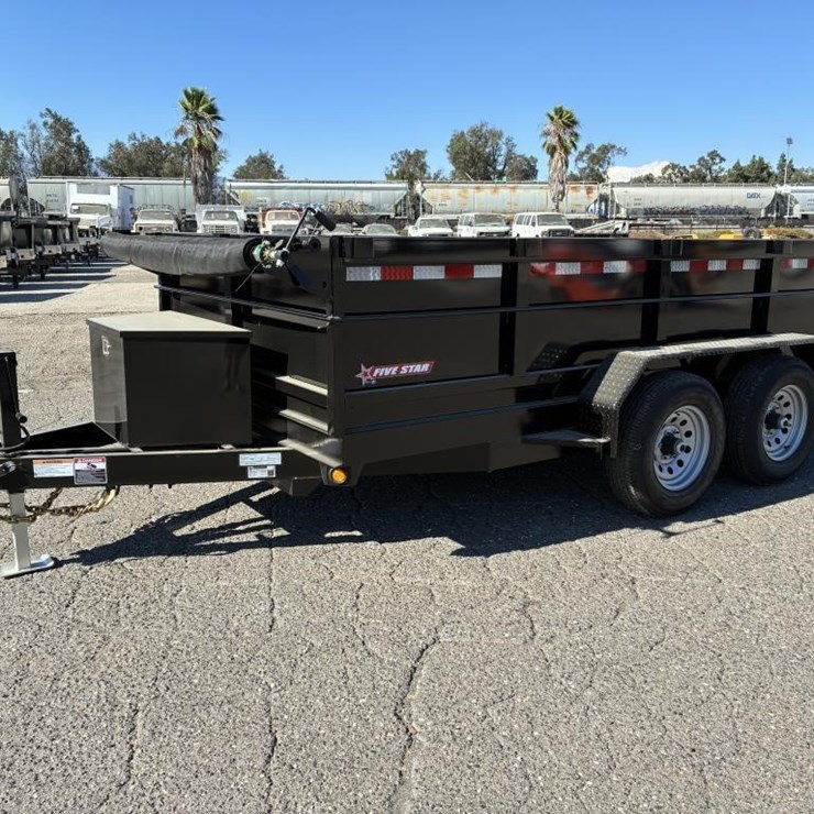 2026 Five Star DT261 6.5x12 T/A Dump Trailer