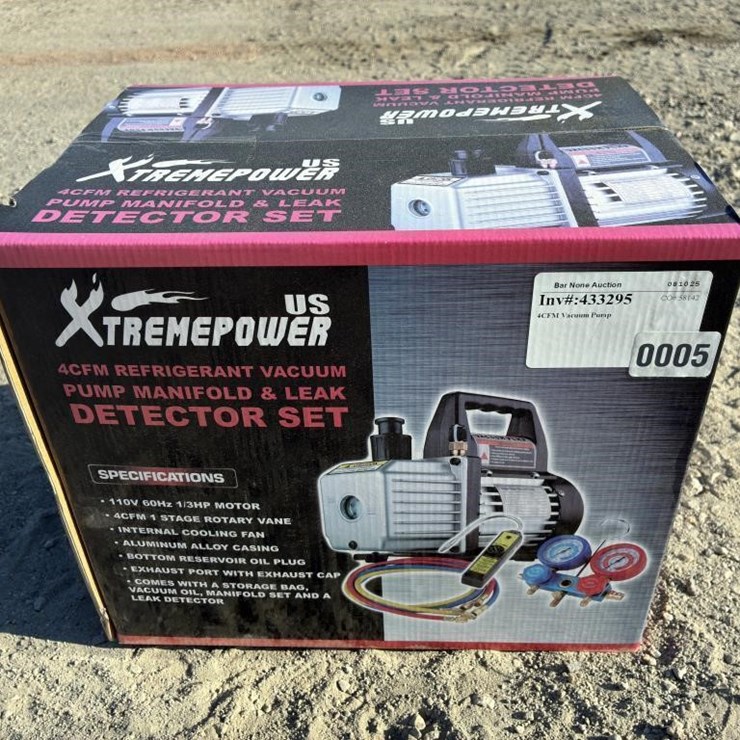 A/C Manifold Pump & Gauge Set