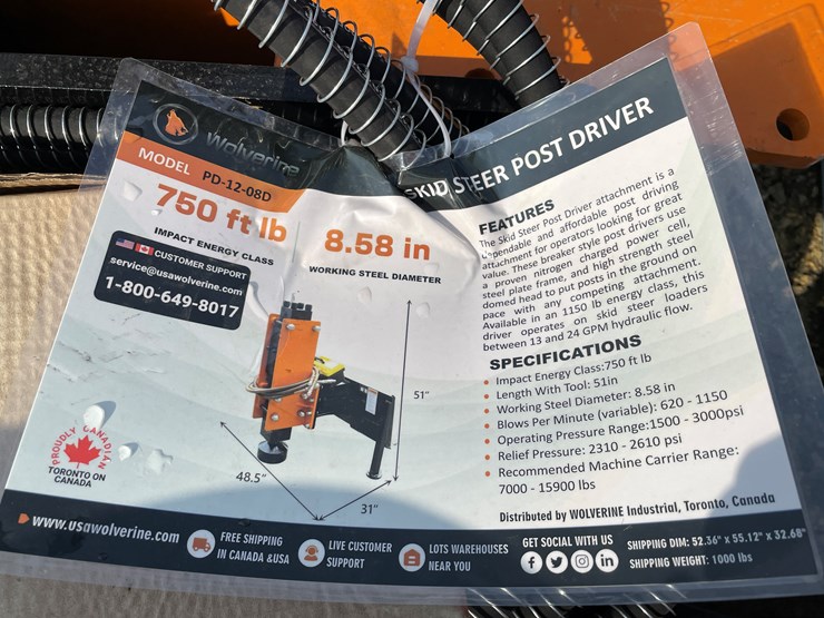 #3043-•-wolverine-skid-steer-post-driver-image-7