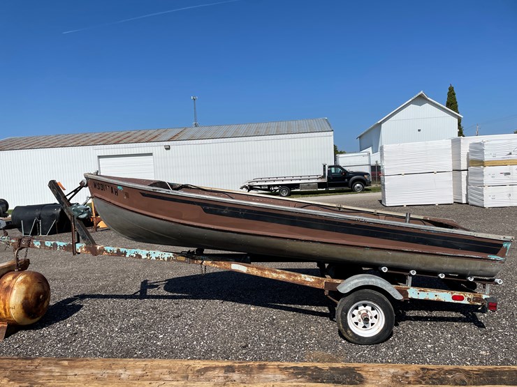 #1033-•-14-1/2'-aluminum-boat-&-trailer-image-6
