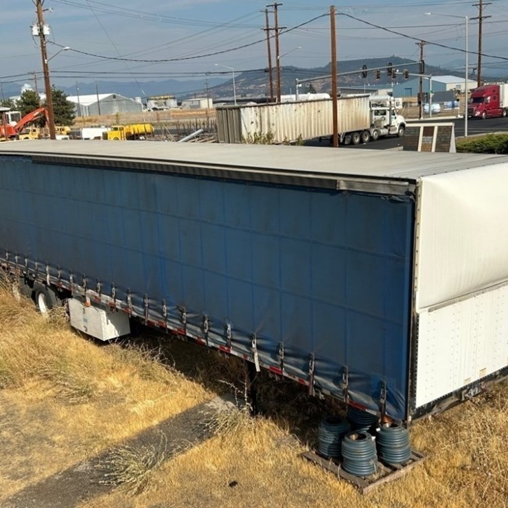2003 Reinke Quad Axle Curtain Side Trailer