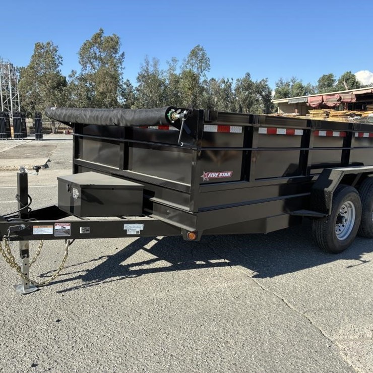 2026 Five Star DT278 7x14 T/A Dump Trailer