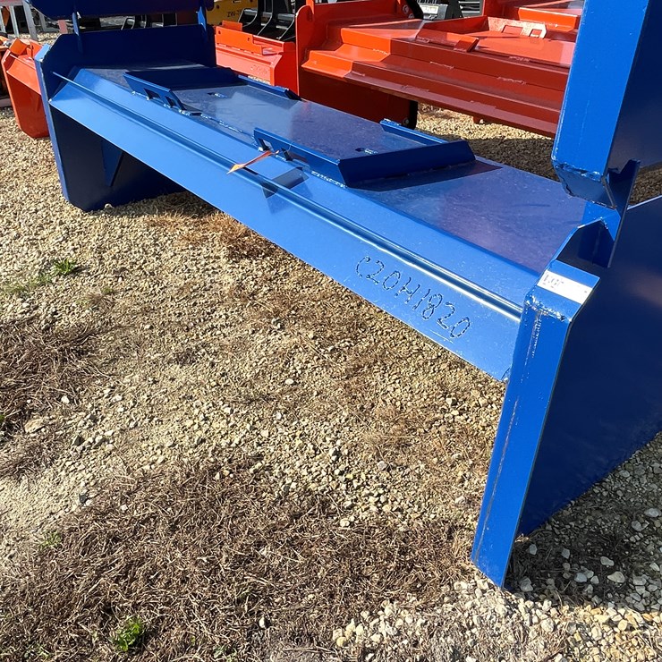 #3015 • 8' Skid Steer Snow Pusher