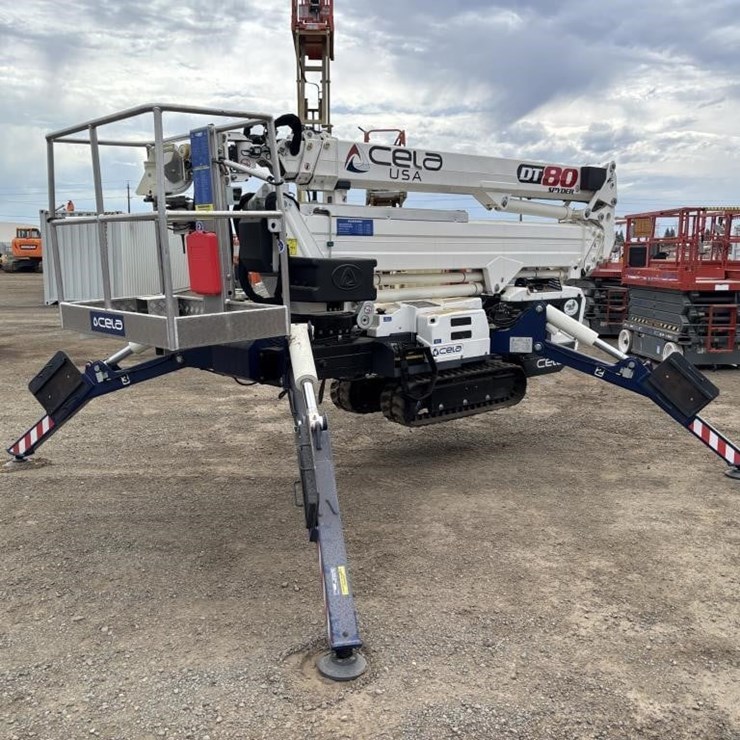 2023 Cela DT80 Spyder Telescopic Boom Lift