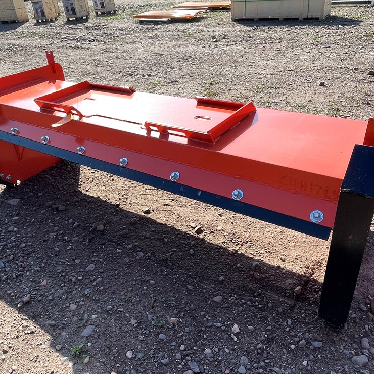 #8238 • New KC 8' Skid Steer Pusher