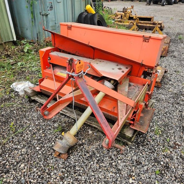#2091 • Jacobsen 548 3pt Offset Slit Seeder