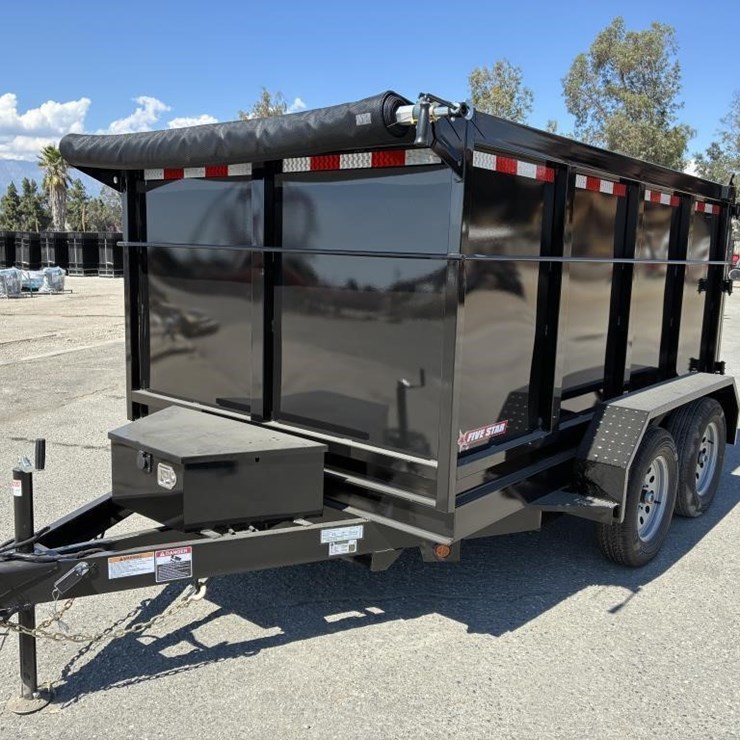 2026 Five Star DT257 6.5x10 T/A Dump Trailer