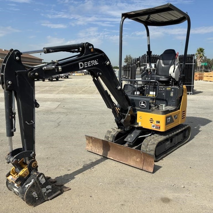 2023 John Deere 17P Tier Hydraulic Excavator