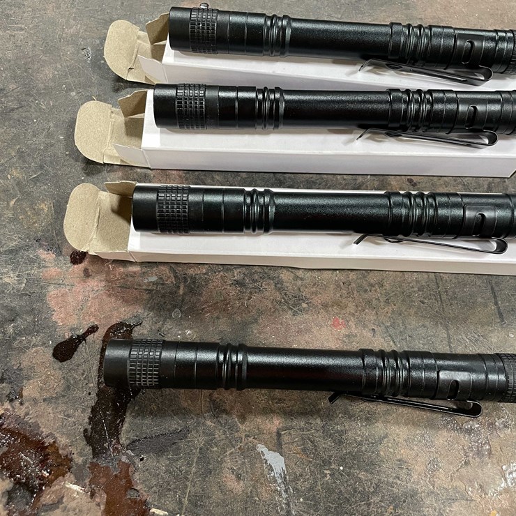 #5548 • (4) LED Mechanic's Flashlights (PR10)