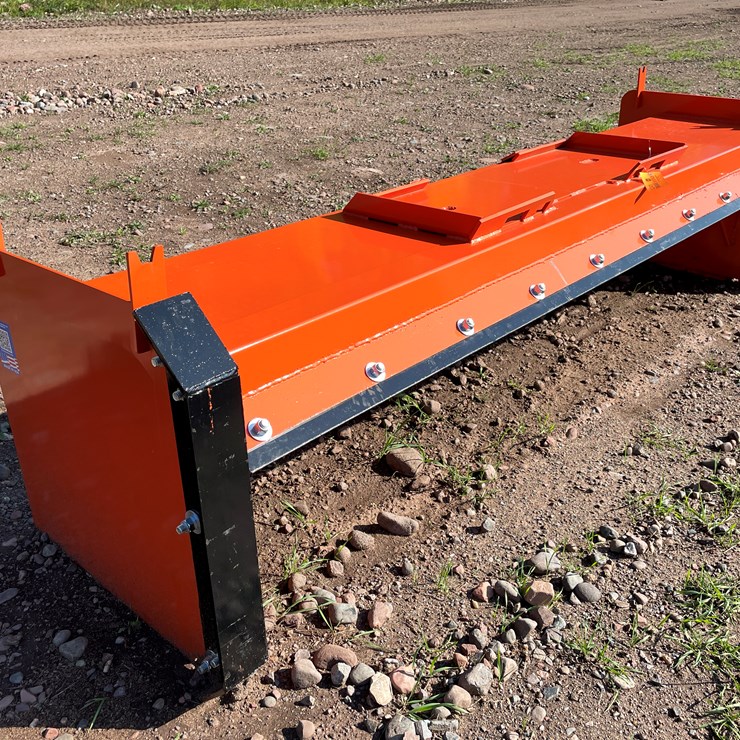 #8241 • New KC 10' Skid Steer Pusher