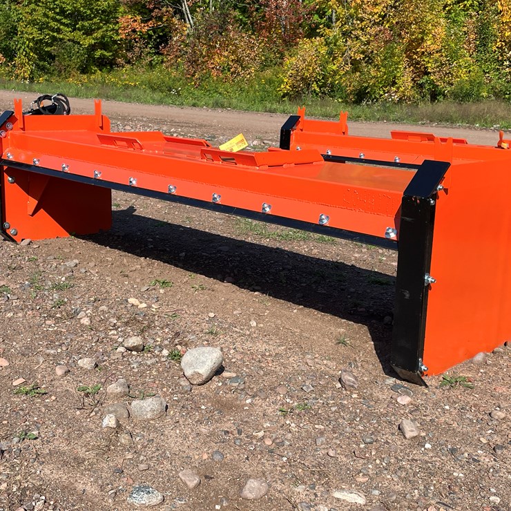 #8240 • New KC 10' Skid Steer Pusher