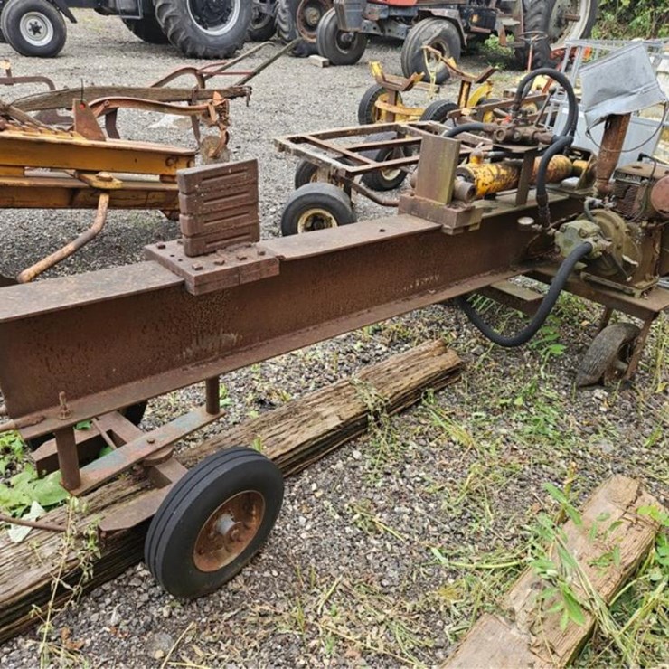 #2060 • Homemade Log Splitter