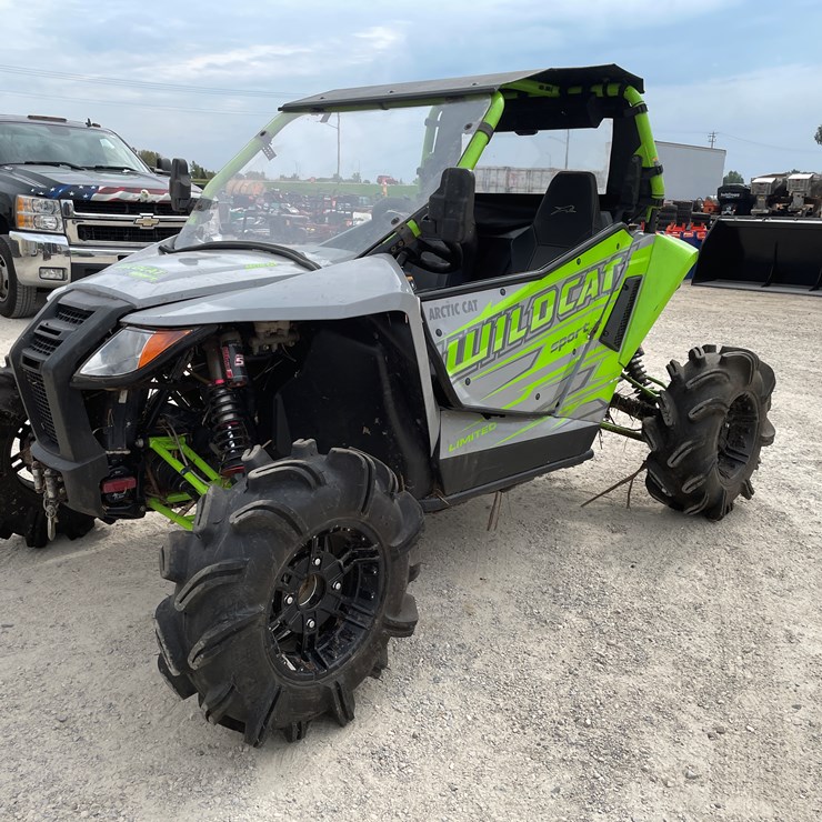 #1007 • 2017 Arctic Wildcat 700 4x4 UTV (Has WI Reg. Card)