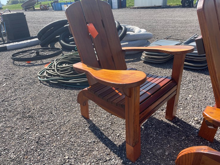 #6646-•-(2)-wooden-patio-chairs-image-11